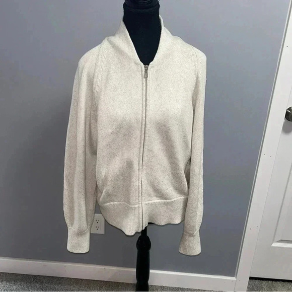 Lululemon Cotton-Blend  Full-Zip Sweater - Picture 6 of 12